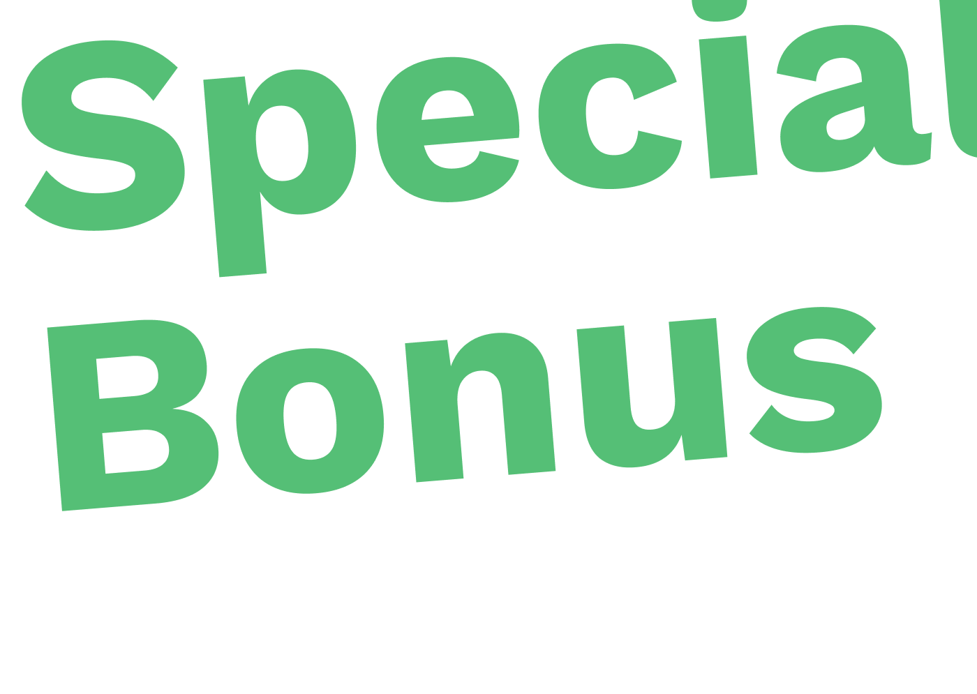 special bonus
